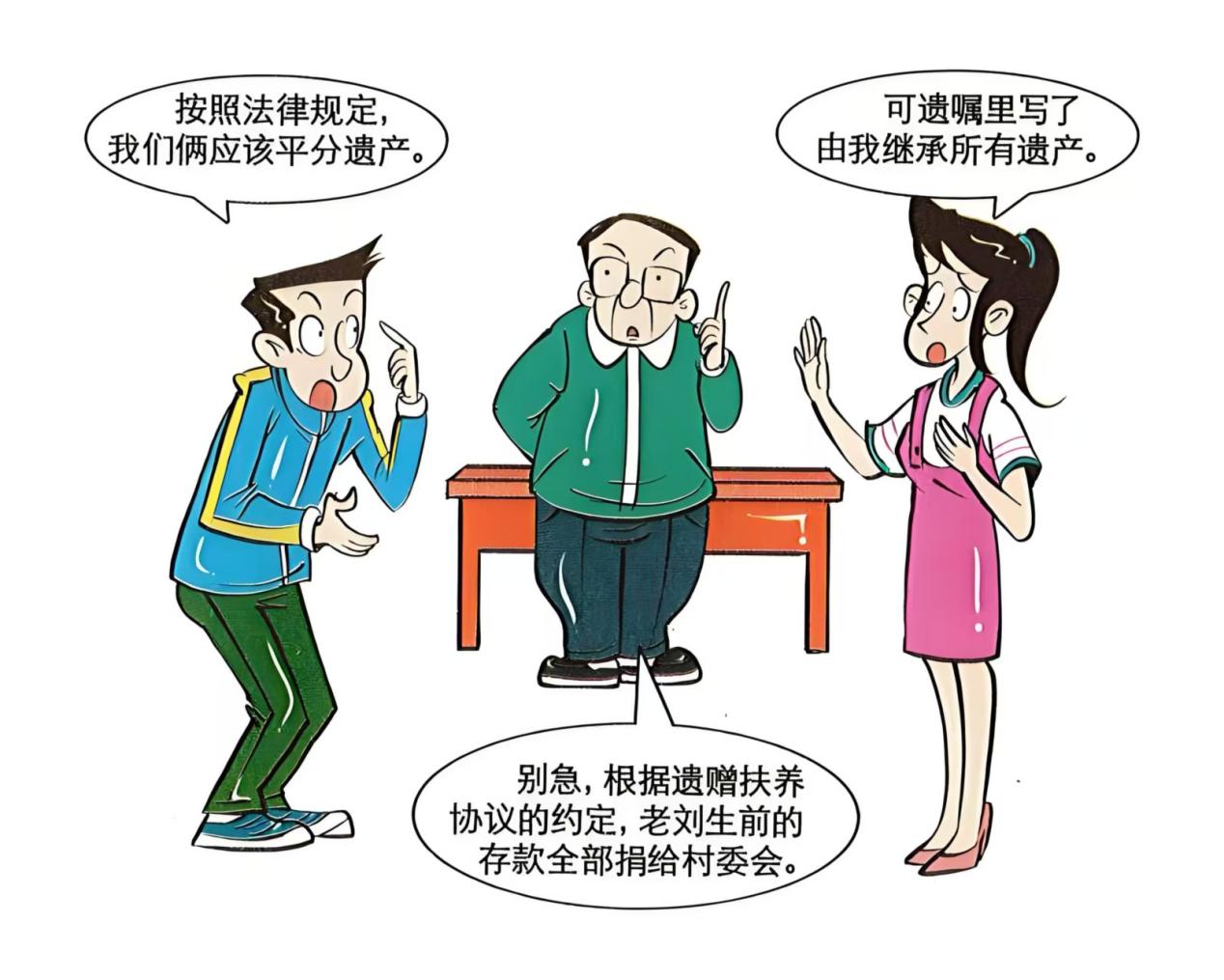 大石桥市人民检察院普法小课堂开课啦 ——在法定继承、遗嘱、遗赠扶养协议并存的情况下，哪个效力优先？