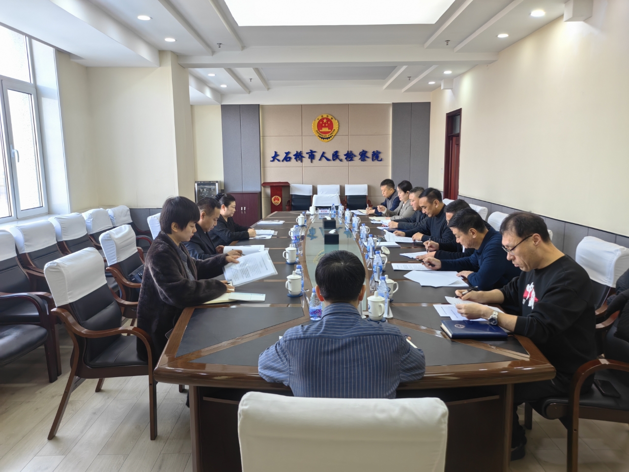 大石桥市人民检察院党组召开2025年度民主生活会